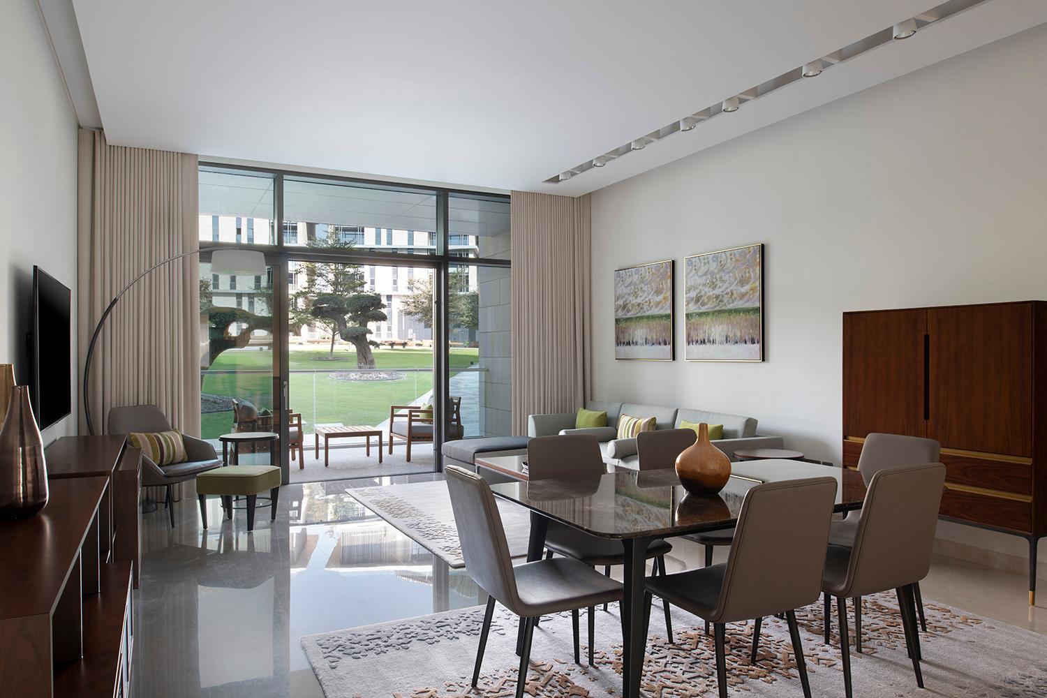 Banyan Tree Doha At La Cigale Mushaireb Ruang foto Interior of a villa
